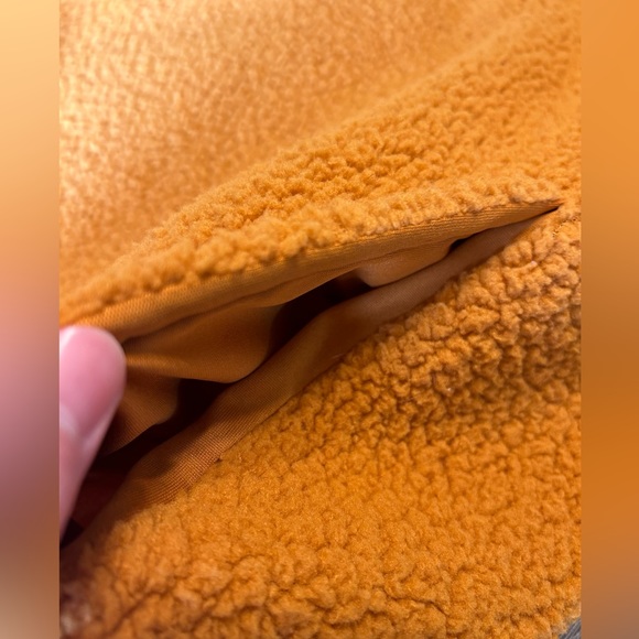 Orange Old Navy 1/4 zip - Picture 3 of 5